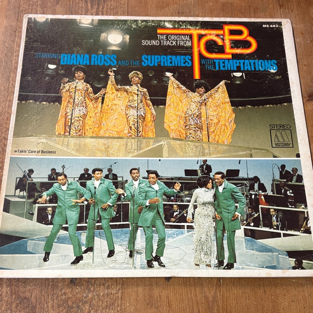 Vintage TCB Soundtrack Vinyl Record